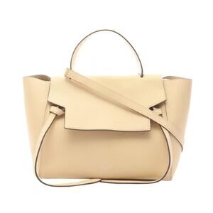 Celine BELT BAG Handbag Leather Beige